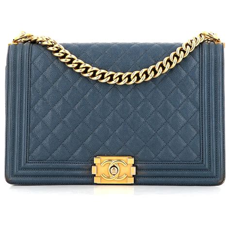 chanel boy navy bag|chanel navy bag 104.